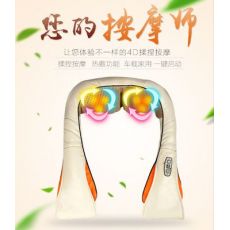 多功能車(chē)載按摩披肩頸椎揉捏家用電動(dòng)加熱按摩披肩